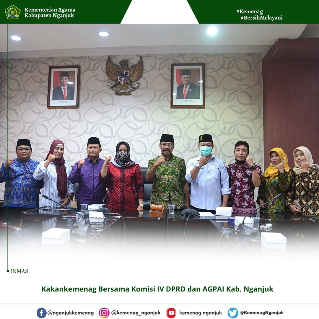 AGPAI Kab. Nganjuk Berkeluh ke Komisi IV DPRD : Guru PAI di SD Tidak Masuk Jatah PPPK