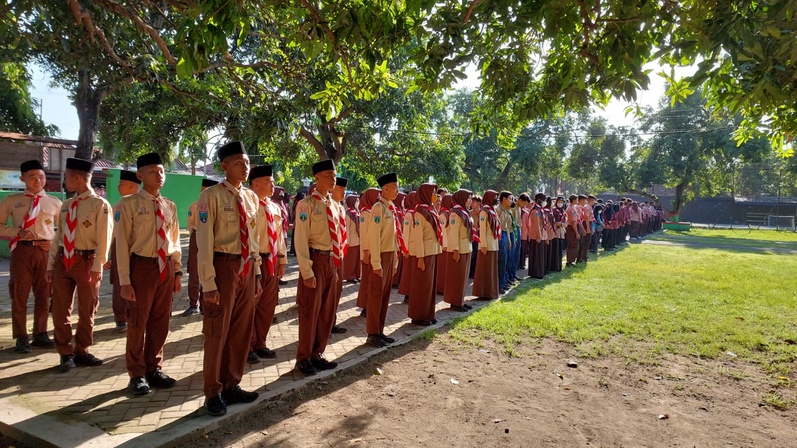 Membanggakan, Siswa MAN 1 Nganjuk Terpilih Sebagai Komandan Upacara Peringatan Sumpah Pemuda
