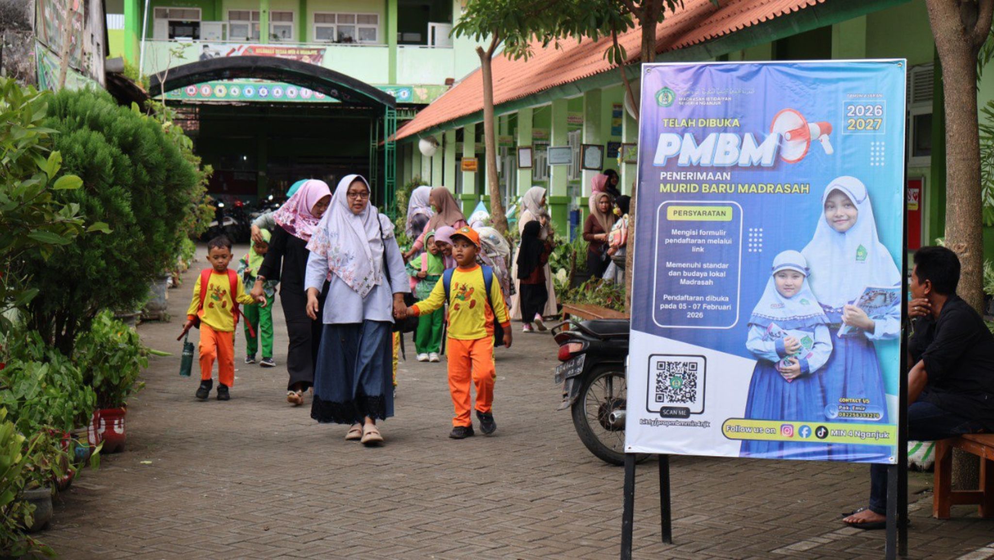 MIN 4 Nganjuk Buka PMBM Tahun Pelajaran 2026/2027, Antusiasme Masyarakat Meningkat