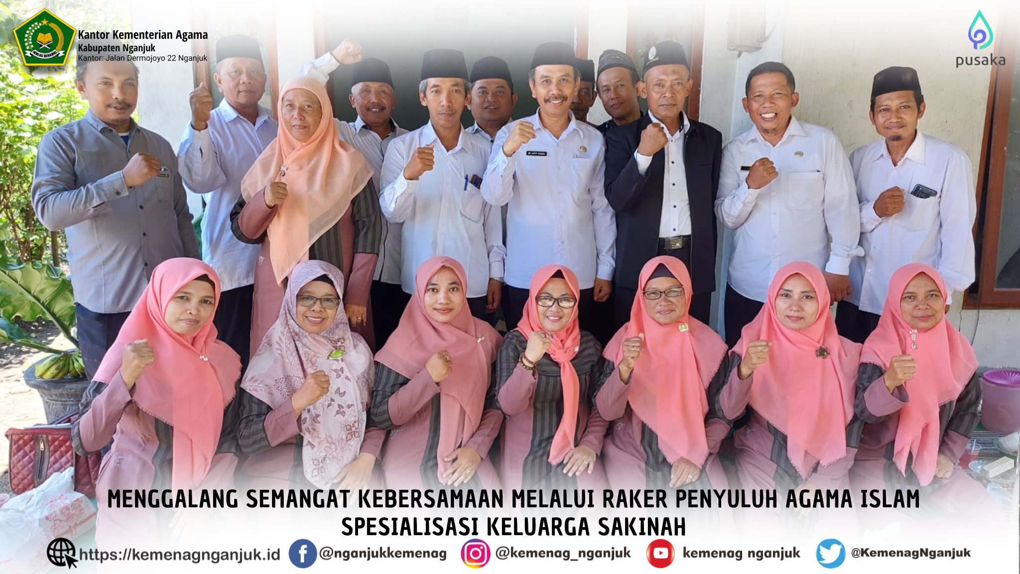 Menggalang Semangat Kebersamaan Melalui Raker Penyuluh Agama Islam Spesialisasi Keluarga Sakinah 