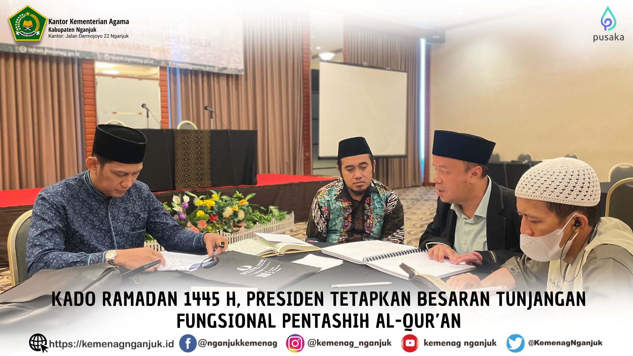 Kado Ramadan 1445 H, Presiden Tetapkan Besaran Tunjangan Fungsional Pentashih Al-Quran