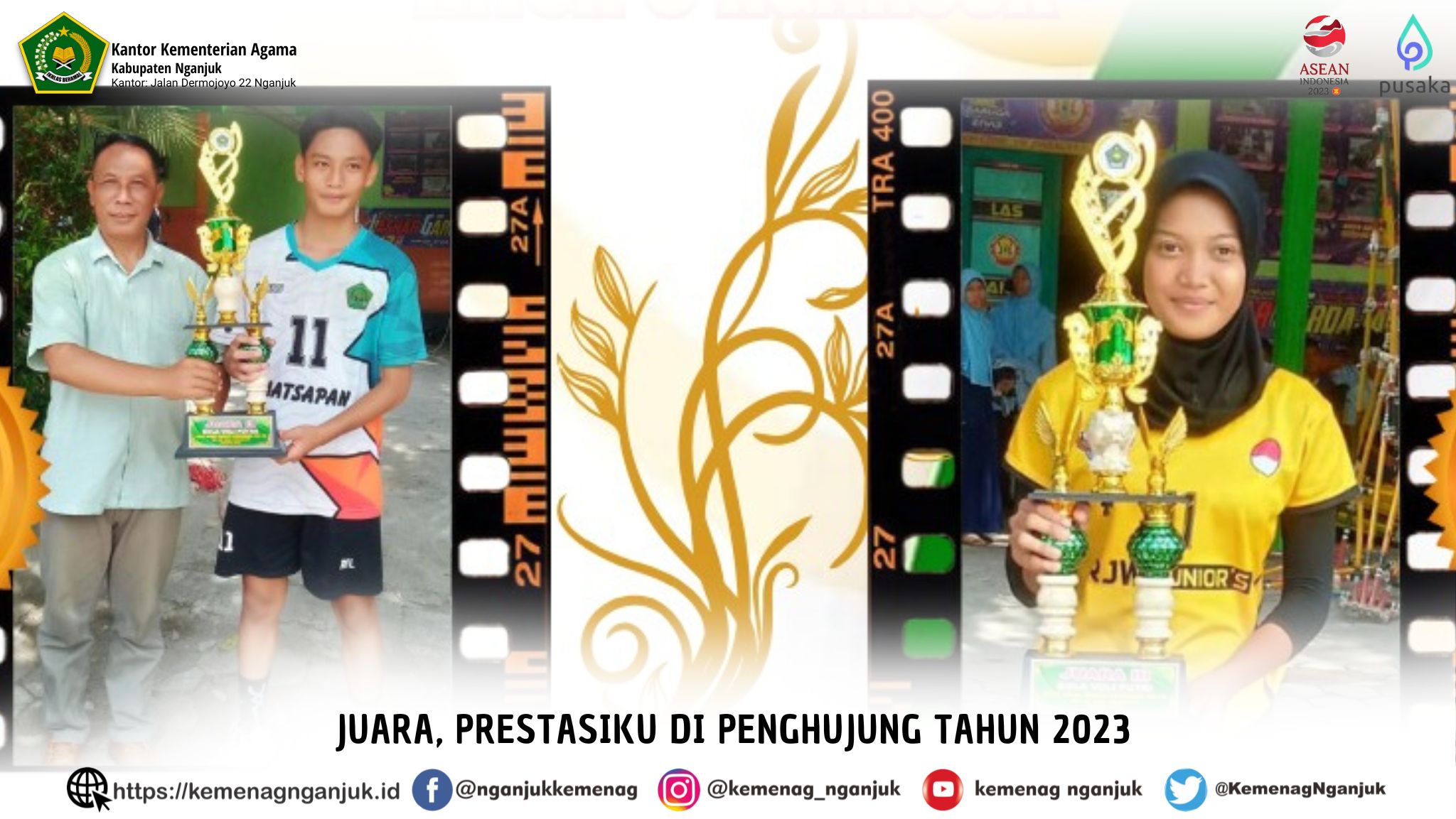 Juara, Prestasiku di Penghujung Tahun 2023